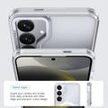 Custodia ibrida bicolore per Samsung Galaxy S26+ - Compatibile con MagSafe - Bianca