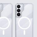 Custodia ibrida bicolore per Samsung Galaxy S26+ - Compatibile con MagSafe - Bianca