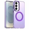 Custodia MagSafe UltraGuard Matte per Samsung Galaxy S26+ - Viola scuro