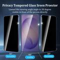 Proteggi Schermo in Vetro Temperato a Copertura Totale Privacy per Samsung Galaxy S27 - Bordo Nero