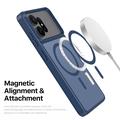 Custodia ibrida per Samsung Galaxy S27 Pro Dux Ducis Yind - Compatibile con MagSafe - Tummansininen