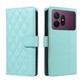 Custodia a portafoglio trapuntata lusso per Samsung Galaxy S27 Pro - Verde