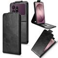 Samsung Galaxy S27 Pro Custodia verticale con supporto - Nera