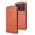 Samsung Galaxy S27 Pro Custodia verticale con supporto - Marrone
