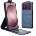 Samsung Galaxy S27 Pro Custodia verticale con supporto - Blu scuro