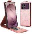 Samsung Galaxy S27 Pro Custodia verticale con supporto - Oro rosa
