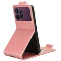 Samsung Galaxy S27 Pro Custodia verticale con supporto - Oro rosa