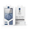 Custodia ibrida per Samsung Galaxy S27 Ultra Dux Ducis Yind - Compatibile con MagSafe - Tummansininen