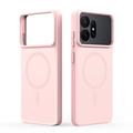 Custodia ibrida per Samsung Galaxy S27 Ultra Dux Ducis Yind - Compatibile con MagSafe - Rosa Chiaro