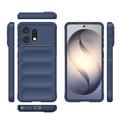 Cover in TPU Rugged per Samsung Galaxy S27 Ultra - Blu Scuro