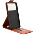 Samsung Galaxy S27 Ultra Custodia verticale con supporto - Marrone