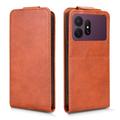 Samsung Galaxy S27 Ultra Custodia verticale con supporto - Marrone