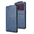 Samsung Galaxy S27 Ultra Custodia verticale con supporto - Blu scuro