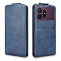 Samsung Galaxy S27 Ultra Custodia verticale con supporto - Blu scuro