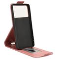 Samsung Galaxy S27 Ultra Custodia verticale con supporto - Oro rosa