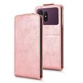 Samsung Galaxy S27 Ultra Custodia verticale con supporto - Oro rosa