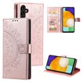 Custodia a portafoglio Mandala per Samsung Galaxy S27+ con cinturino da polso - Rosa