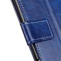 Samsung Galaxy S27+ Custodia a portafoglio con supporto - Blu