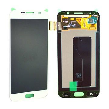 Display LCD Originale per Samsung Galaxy S6 - Bianco