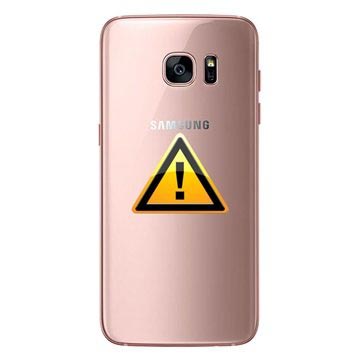 Riparazione del Copribatteria per Samsung Galaxy S7 Edge - Rosa
