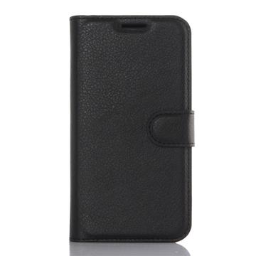 Custodia a Portafoglio per Samsung Galaxy S7 con Chiusura Magnetica - Nera