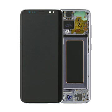 Cover Frontale con Display LCD GH97-20457C per Samsung Galaxy S8 - Grigio Orchidea