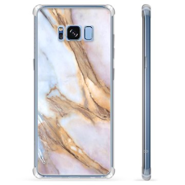 Custodia Ibrida per Samsung Galaxy S8  - Marmo Elegante