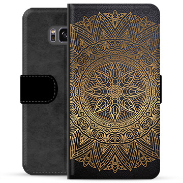 Custodia Portafoglio per Samsung Galaxy S8 - Mandala