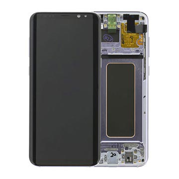 Cover Frontale con Display LCD GH97-20470C per Samsung Galaxy S8+ - Grigio Orchidea