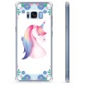 Custodia ibrida per Samsung Galaxy S8+ - Unicorno