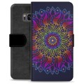 Custodia a Portafoglio Premium per Samsung Galaxy S8+ - Mandala Colorato