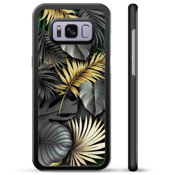 Cover Protettiva per Samsung Galaxy S8  - Foglie Dorate