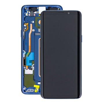 Cover Frontale con Display LCD GH97-21696D per Samsung Galaxy S9 - Blu