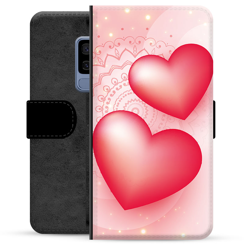 Custodia a Portafoglio Premium per Samsung Galaxy S9+ - Amore