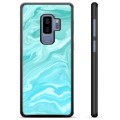 Cover protettiva per Samsung Galaxy S9+ - Marmo blu