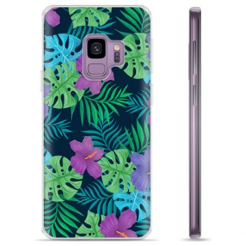 Custodia in TPU per Samsung Galaxy S9 - Fiore tropicale