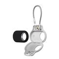 Custodia in silicone per Samsung Galaxy SmartTag/SmartTag2 con filo in acciaio inossidabile