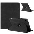 Custodia intelligente rotante a 360 Samsung Galaxy Tab A11/A9 con slot per carte - Nera