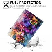 Custodia Smart Folio per Samsung Galaxy Tab A11/A9 - Fioritura floreale
