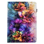 Custodia Smart Folio per Samsung Galaxy Tab A11/A9 - Fioritura floreale