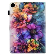 Custodia Smart Folio per Samsung Galaxy Tab A11/A9 - Fioritura floreale