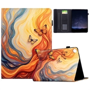 Custodia Smart Folio per Samsung Galaxy Tab A11/A9 - Farfalle arancioni