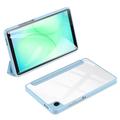 Dux Ducis Toby Custodia Smart Folio Tri-Fold per Samsung Galaxy Tab A11 - Baby Blu