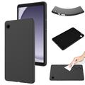 Custodia in silicone liquido per Samsung Galaxy Tab A11 - Nera