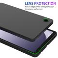 Custodia in silicone liquido per Samsung Galaxy Tab A11 - Nera