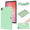 Custodia in silicone liquido per Samsung Galaxy Tab A11 - Verde