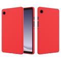 Custodia in silicone liquido per Samsung Galaxy Tab A11 - Rossa