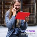 Custodia in silicone liquido per Samsung Galaxy Tab A11 - Rossa