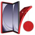 Custodia in silicone liquido per Samsung Galaxy Tab A11 - Rossa