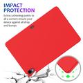 Custodia in silicone liquido per Samsung Galaxy Tab S11 - Rossa